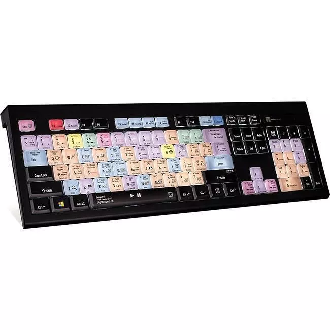 Logickeyboard LKBU-LGTRCC-APBH-US Adobe LightRoom CC/6 PC Astra US Keyboard