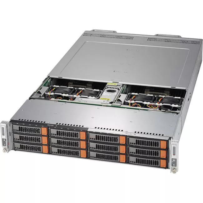 Supermicro SYS-6029BT-DNC0R 2U 2 Node Rack Barebone - Intel C621 Chipset - LGA-3647 - 2x CPU