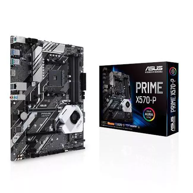 ASUS PRIME X570-P Ryzen 3 Desktop Motherboard - AMD Chipset - Socket AM4