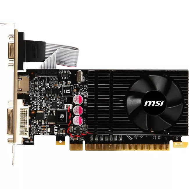 MSI N610GT-MD1GD3/LP GEFORCE GT 610 1GB DDR3 VGA DVI