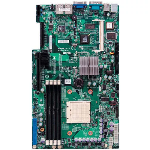 Supermicro MBD-H8SMU-B Server Motherboard - 1x Socket AM2 PGA-940 - NVIDIA MCP55 Pro - 4x DDR2 - RAID