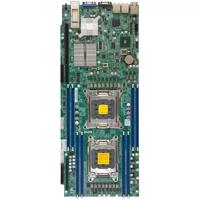 Supermicro MBD-X9DRT-HF-B Server Motherboard - 2x Socket R LGA-2011 - Intel C602 - 8x DDR3 - RAID - 1x PCIe x16 - 3x RJ-45 - Proprietary Form Factor