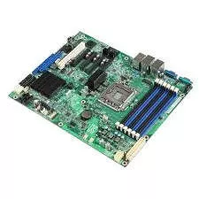Intel DBS1400FP2 Server Motherboard - 1x Socket B2 LGA-1356 - Intel C600-A - 6x DDR3 - RAID - 1x PCIe x16 - 2x RJ-45 - ATX