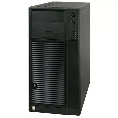 Intel SC5650BCDPRNA Barebone System Mini-tower - 5500 Chipset - Socket B LGA-1366 - 2 x CPU