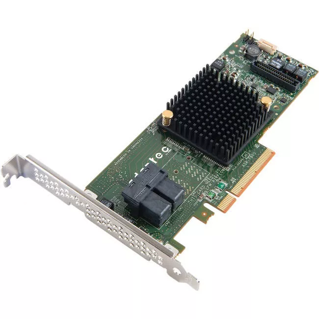 Adaptec 2274100-R RAID 7805 SGL; SUPPORTS RAID 0, 1, 1E, 5, 6, 10, 50, 60; MD2-LOW PROFILE