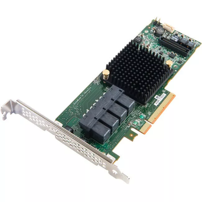 Adaptec 2274400-R RAID 71605 SGL; SUPPORTS RAID 0, 1, 1E, 5, 6, 10, 50, 60; MD2-LOW PROFILE
