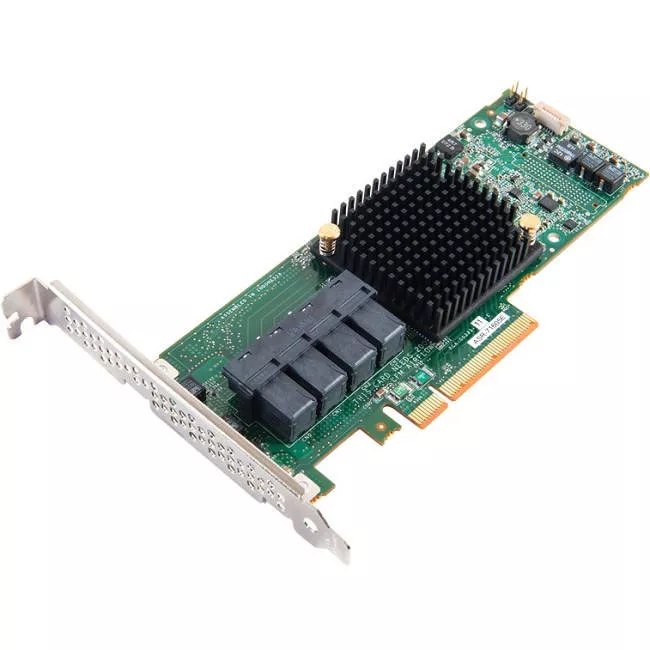 Adaptec 2274500-R RAID 71605E SGL; SUPPORTS RAID 0, 1, 1E, 10; 16 INTERNAL PORTS; MD2-LOW