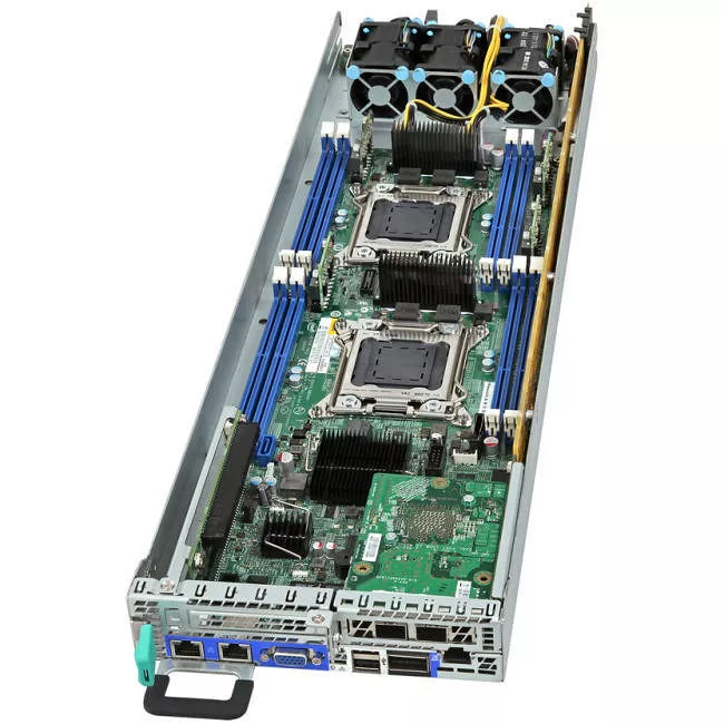 Intel BBS2600JF Server Motherboard - 2x Socket R LGA-2011 - Intel C600-A - 8x DDR3 - RAID - 3x PCIe x16 - 2x RJ-45 - Proprietary Form Factor