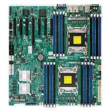Supermicro MBD-X9DRH-7TF-O-EW4 Server Motherboard - 2x Socket R LGA-2011 - Intel C602 - 16x DDR3 - RAID - 1x PCIe x16 - 3x RJ-45 - EATX