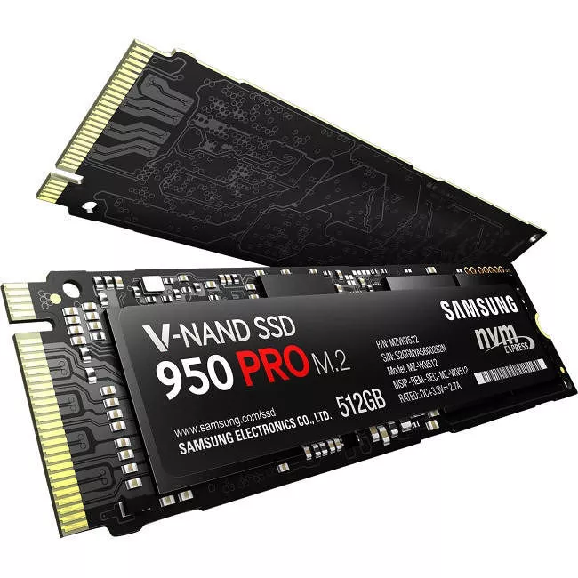 Samsung MZ-V5P512BW 950 PRO SSD - 512 GB - Internal - M.2 - PCIe