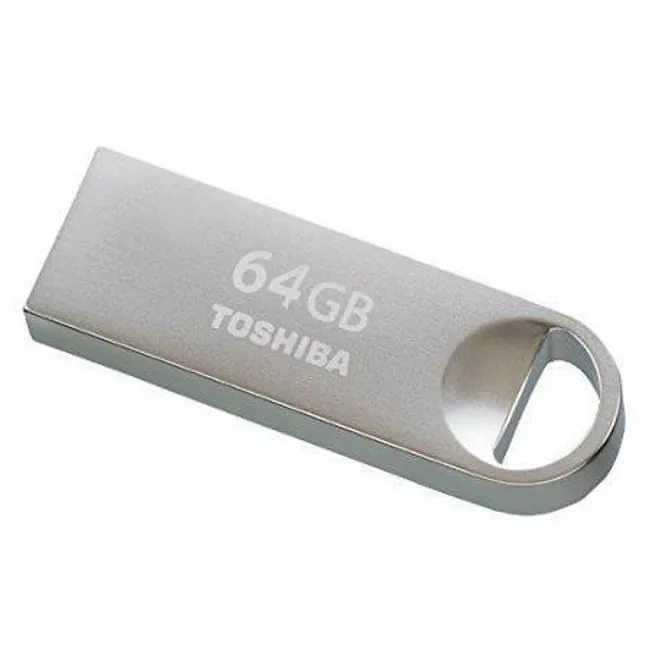 Toshiba THN-U401S0640U4 64 GB Transmemory U401 Metal USB 2.0 Flash Drive