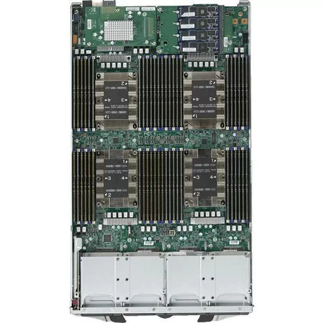 Supermicro SBI-8149P-T8N Barebone Blade - Intel C622 Chipset - Socket P LGA-3647 - 4 x CPU Support