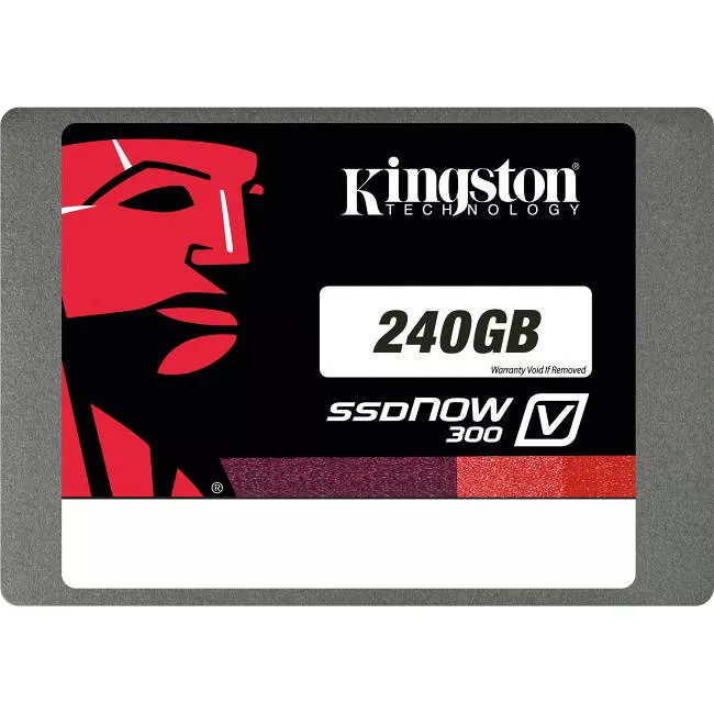 Kingston SV300S37A/240G SSDNow V300 240 GB Solid State Drive - SATA/600 - 2.5" Drive - Internal