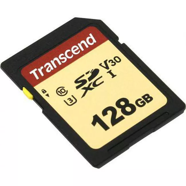 Transcend TS128GSDC500S 128GB SDXC/SDHC 500S Memory Card