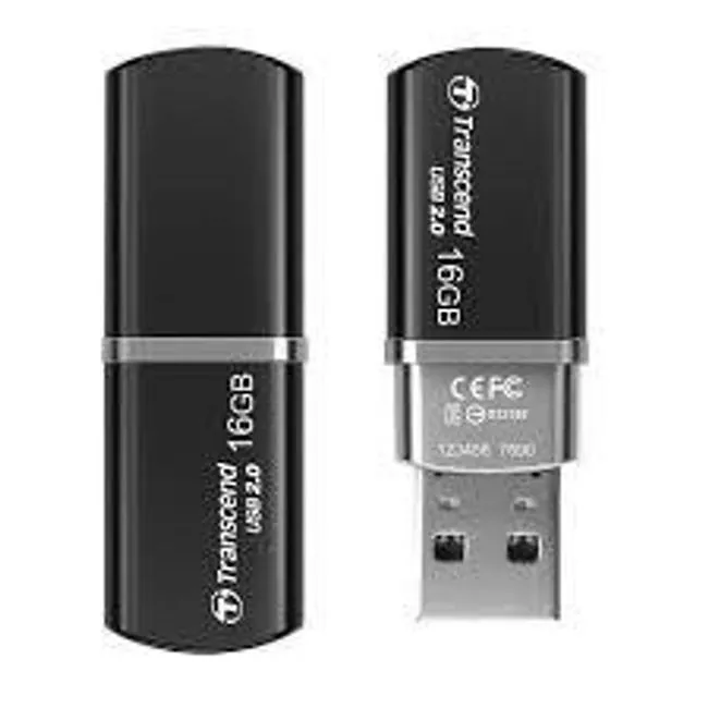 Transcend TS16GJF320K 16GB - JF320 - USB2.0 - Black