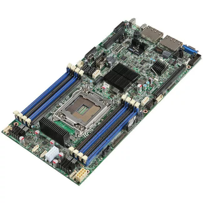 Intel BBS1600JP4 Server Motherboard - Socket R LGA-2011 - 8x DDR3 - RAID - 2x PCIe x16 - 4x RJ-45