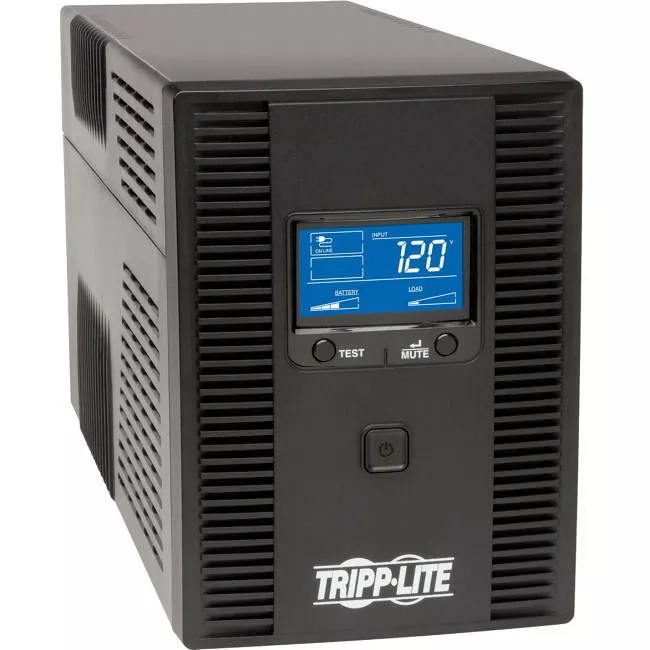 Tripp Lite SMART1300LCDT UPS SmartPro LCD 120V 1300VA 720W Line-Interactive UPS AVR Tower LCD USB 8 Outlets
