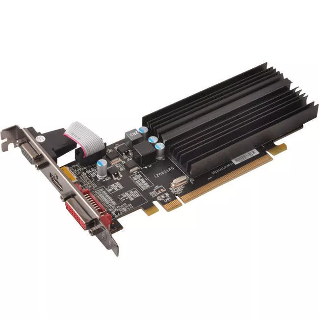 XFX HD-645X-CLH2 RADEON HD 6450, 625MHZ GPU CLOCK, 2GB DDR3 MEMORY, HDMI DVI VGA, PCI-E 2.1