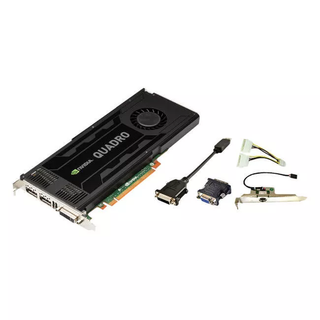 PNY VCQK4000-PB NVIDIA Quadro K4000 Graphic Card - 3 GB GDDR5 - Full-height