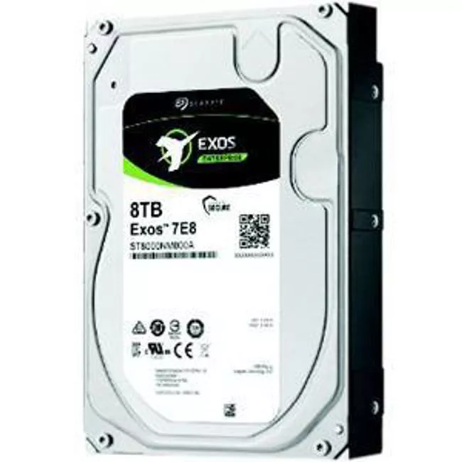 Seagate ST8000NM001A Exos Hard Drive - 8 TB - 256 MB - SAS - 7200