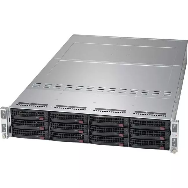 Supermicro AS-2014TP-HTR 2U Rack Barebone - Socket SP3 - SOC