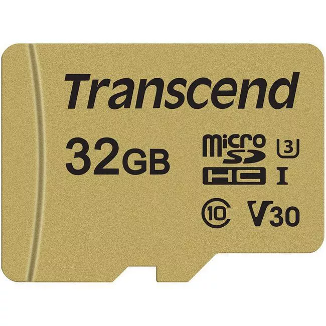 Transcend TS32GUSD500S 32 GB microSDXC/SDHC 500S Memory Card