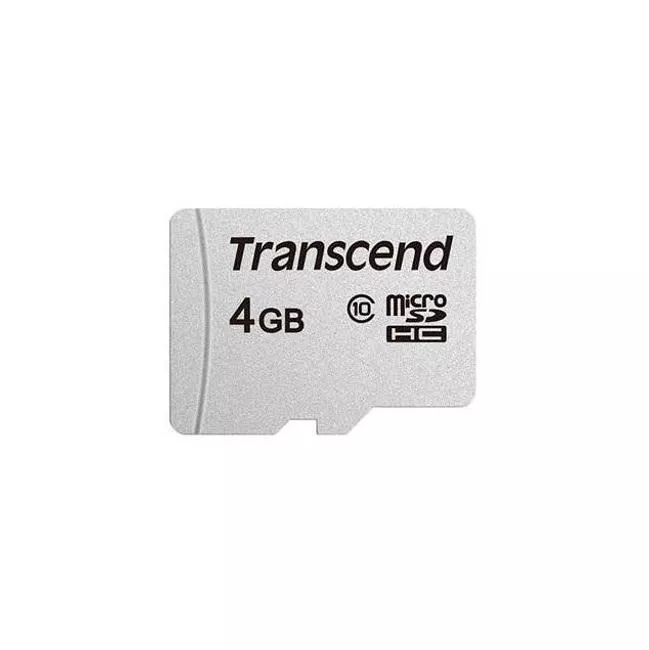 Transcend TS4GUSD300S 4 GB microSD w/o Adapter Class 10