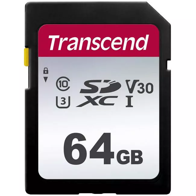 Transcend TS64GSDC300S 64 GB UHS-I U3 SD Card