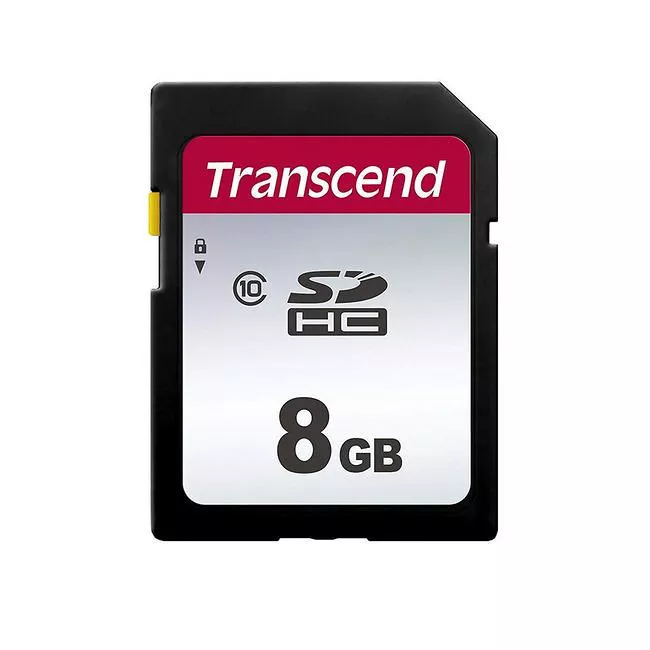 Transcend TS8GSDC300S 8 GB SDHC Memory Card