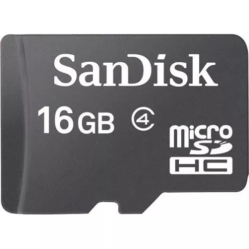 SanDisk SDSDQ-016G-A46A 16 GB Class 4 microSDHC