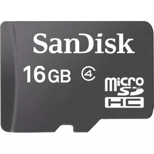 SanDisk SDSDQ-016G-A46 16 GB Class 4 microSDHC