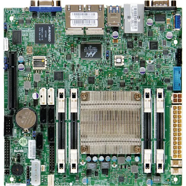 Supermicro MBD-A1SRI-2558F-O Server Motherboard - Socket BGA-1283 - Intel 4x DDR3 - Mini ITX