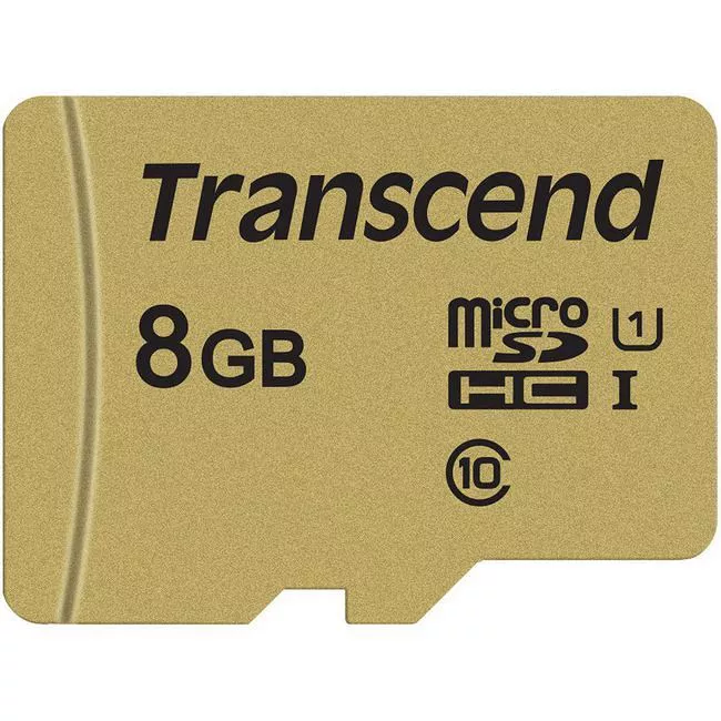 Transcend TS8GUSD500S 8 GB 500S UHS-I microSDHC Memory Card