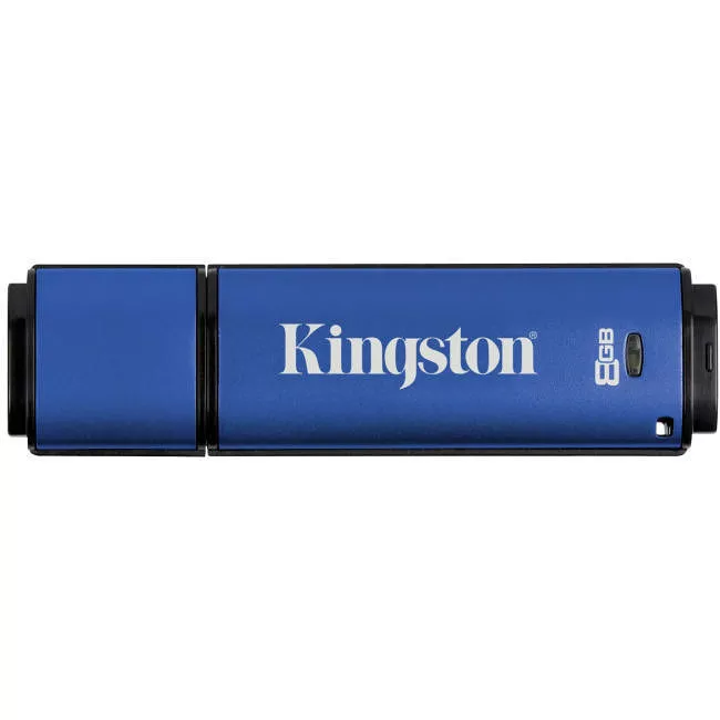 Kingston DTVP30/8GB DataTraveler Vault Privacy 3.0 USB 3.0 Flash Drive