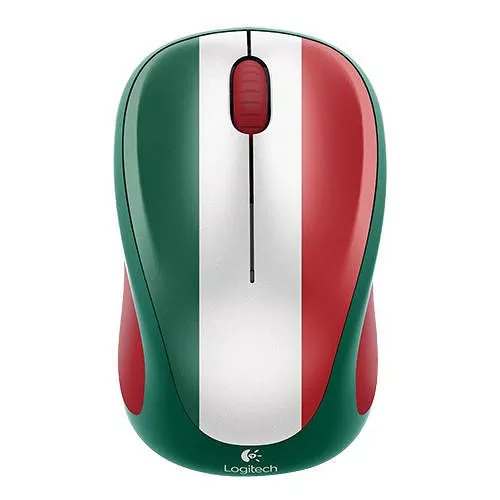Logitech 910-004021 M317 Wireless Mexico Flag Color Mouse