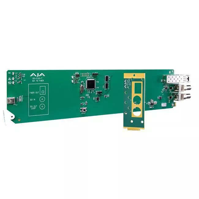 AJA OG-FIDO-T-MM 1-Channel 3G-SDI to Multi-Mode LC Fiber Transmitter