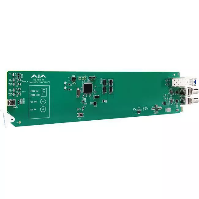 AJA OG-FIDO-TR 1-Channel 3G-SDI/LC Single Mode LC Fiber Transceiver