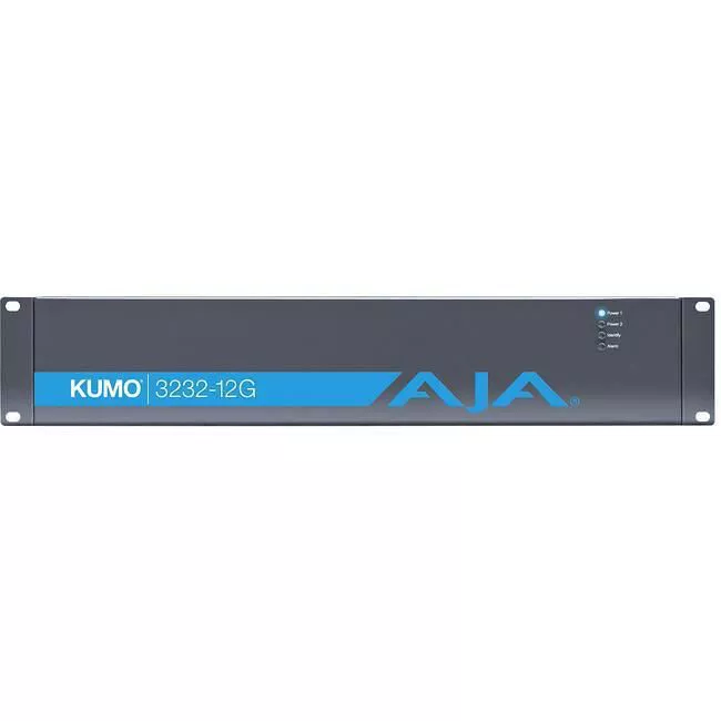 AJA KUMO-3232-12G KUMO 32x32 Compact 12G-SDI Router, with 1 power supply