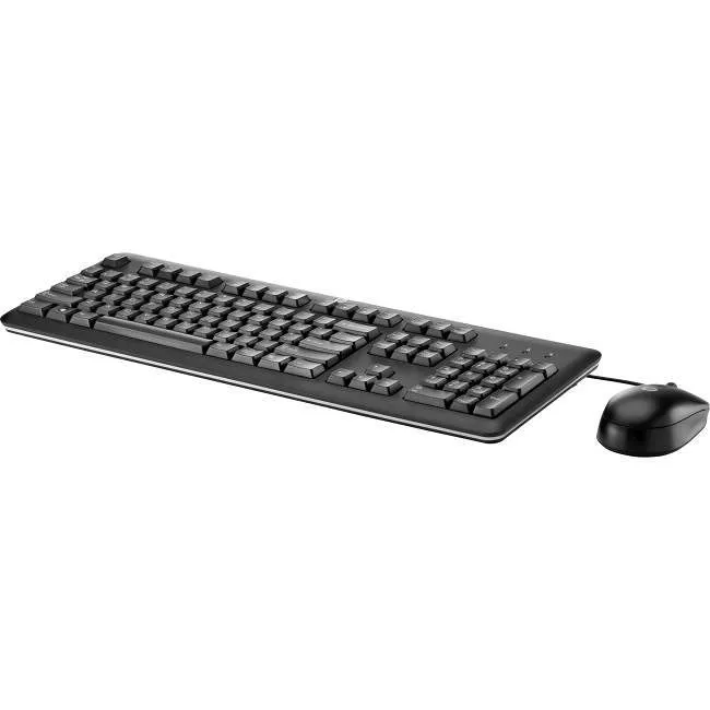 HP B1T09AA#ABA USB Keyboard and Mouse with Mouse Pad