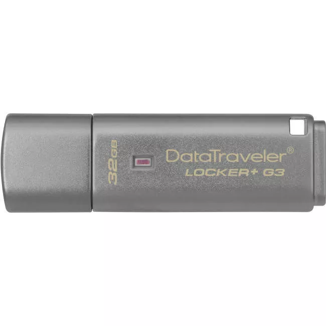 Kingston DTLPG3/32GB 32 GB DataTraveler Locker+ G3 USB 3.0 Flash Drive