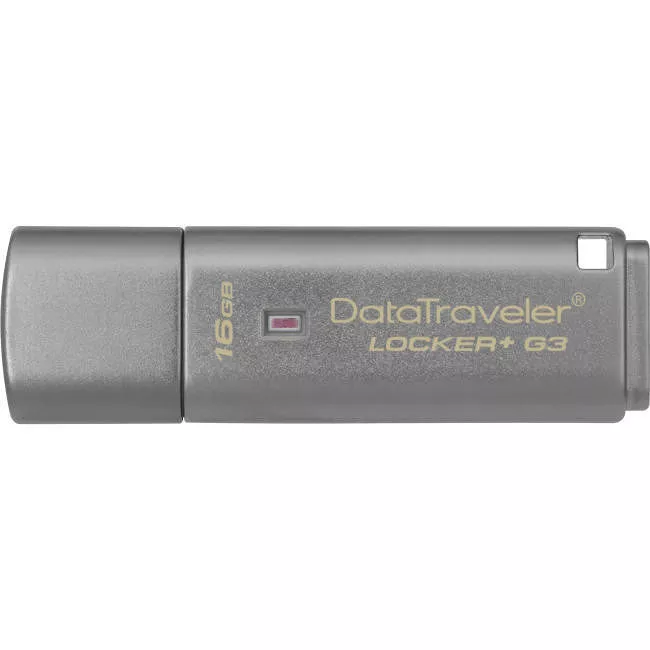 Kingston DTLPG3/16GB DataTraveler Locker+ G3 USB 3.0 Flash Drive