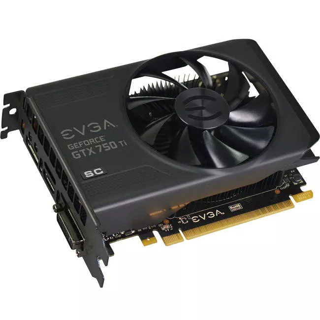 EVGA 02G-P4-3753-KR GeForce GTX 750 Ti Graphic Card - 1.18 GHz Core - 2 GB GDDR5 - PCIE 3.0 x16