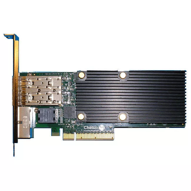 Chelsio T522-CR High Performance, Quad Port 1 GbE & 10 GbE Unified Wire Adapter