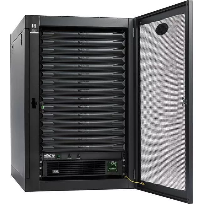 Tripp Lite MDK1W15UPX00000 EdgeReady Micro Data Center 12U Wallmount 3000VA UPS PDU Kit