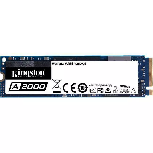 Kingston SA2000M8/1000G A2000 SSD - 1 TB - Internal - M.2 2280 - PCIe 3.0 x4