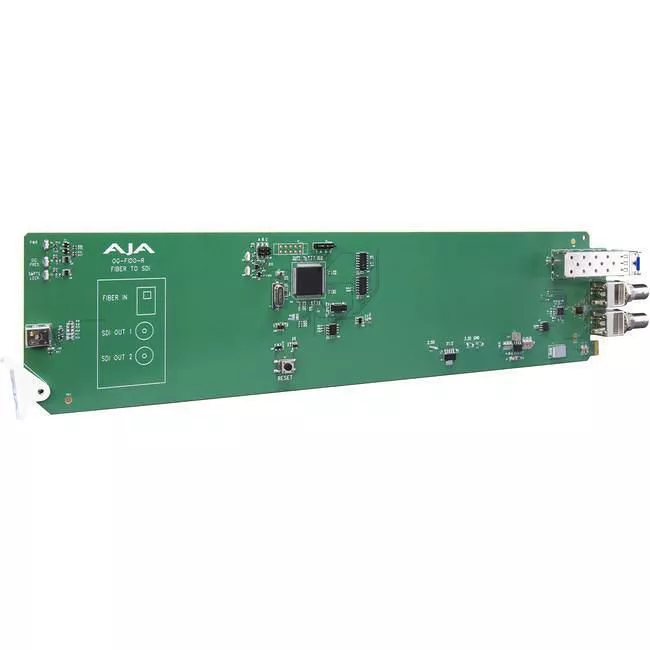 AJA OG-FIDO-R 1-Channel Single Mode LC Fiber to 3G-SDI Receiver