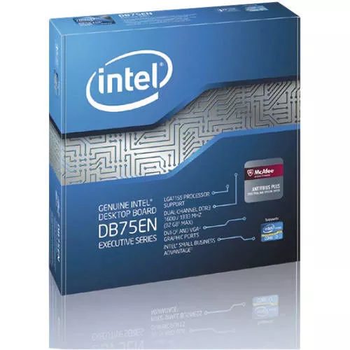 Intel BOXDB75EN Desktop Motherboard - 1x Socket H2 LGA-1155 - Intel B75 Express - 4x DDR3 - 1x PCIe x16 - 1x RJ-45 - Micro ATX