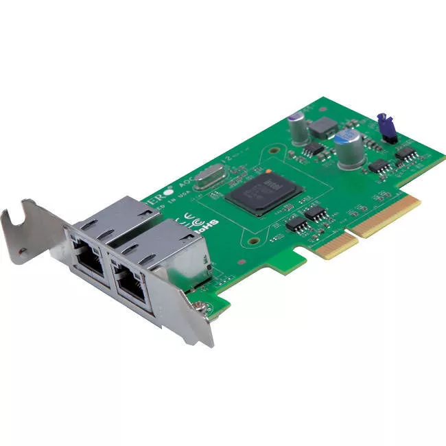 Supermicro AOC-SGP-I2 Gigabit Ethernet Card - LP - 2 Port - Intel I350