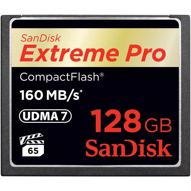 SanDisk SDCFXPS-128G-A46 Extreme Pro 128 GB High CompactFlash 
