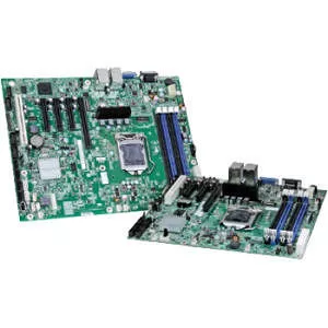Intel S1200BTLRM Server Motherboard - Socket H2 LGA-1155 - 4x DDR3 - RAID - 2x RJ-45 - ATX